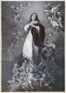 Immaculée Conception (gravure) - German School
