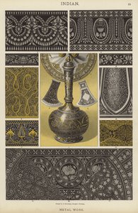 Indiens, travail du métal - German School