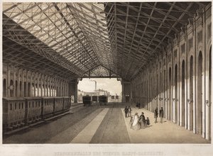 Intérieur de la gare centrale, Vienne