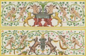 Peinture murale italienne du XVIe siècle - German School