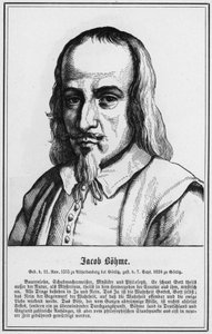 Jacob Bohme (gravure) - German School