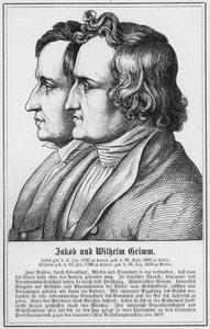 Jacob et Wilhelm Grimm (gravure)