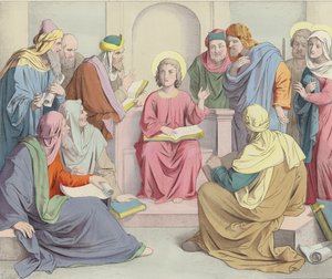 Jésus est trouvé dans le Temple