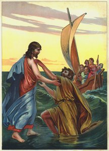 Jésus marchant sur l