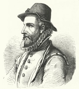 Johann Fischart, écrivain et satiriste allemand (gravure) - German School