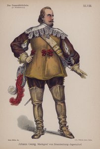 Johann Georg, Margrave de Brandebourg-Jägerndorf (1577-1624), de Der Generalfeldoberst par Ernst von Wildenbruch - German School