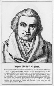 Johann Gottfried Eichhorn