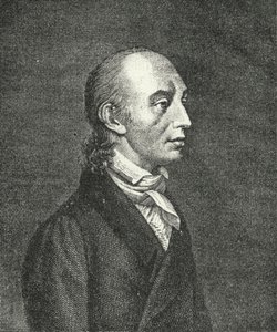 Johann Heinrich Voss, classiciste et poète allemand (gravure) - German School