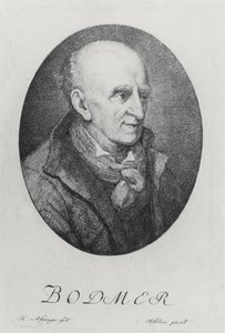 Johann Jacob Bodmer (gravure) - German School