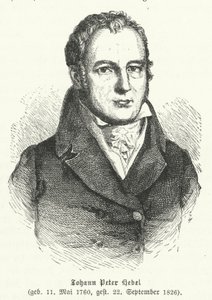 Johann Peter Hebel, poète allemand - German School