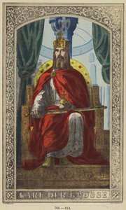 Charlemagne, 768-814 - German School