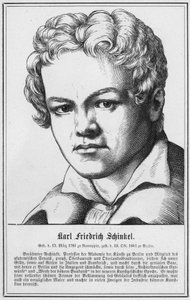 Karl Friedrich Schinkel (gravure) - German School