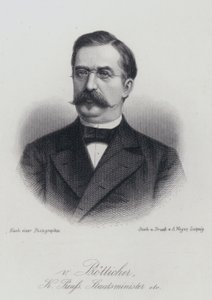 Karl Heinrich von Boetticher, homme politique allemand et vice-chancelier - German School