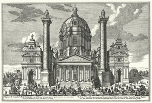 Karlskirche (église Saint-Charles), Vienne - German School