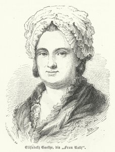Katharina Elisabeth Goethe, mère de Johann Wolfgang Goethe - German School