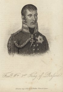 Le roi Frédéric-Guillaume III de Prusse - German School