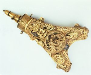 Pochette à poudre de Henri VIII (1491-1547) - German School
