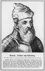 Konrad, Freiherr von Boineburg (gravure) - German School