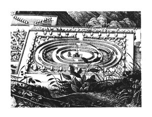 Labyrinthe à Heidelberg, Hortus Palatinus