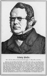 Ludwig Häusser (gravure) - German School