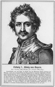 Ludwig I, roi de Bavière - German School