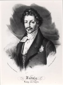 Ludwig I de Bavière (25 août 1786 - 29 février 1868) - German School