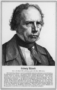 Ludwig Uhland - German School
