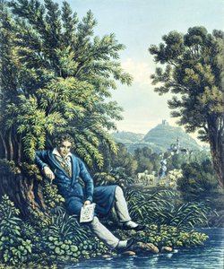 Ludwig van Beethoven près d