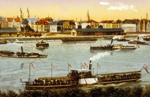 Ludwigshafen Am Rhein, vers 1910 - German School