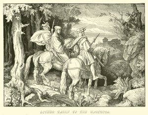Luther emmené à la Wartburg
