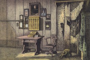 Chambre de Luther au Wartburg - German School