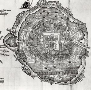 Carte de Tenochtitlan de 