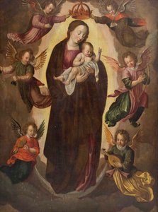 Marie Reine ca1600 - German School