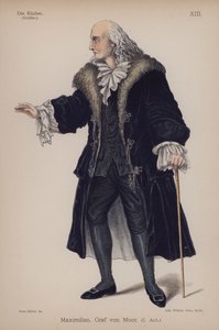 Maximilian, Comte von Moor, de Die Rauber (Les Brigands) de Friedrich Schiller - German School