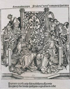 Rencontre entre le pape Pie II et Frédéric III, empereur d