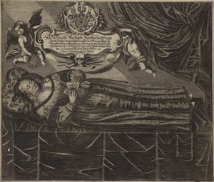 Mémorial de Sophie, fille de Sophie de Solms-Laubach - German School
