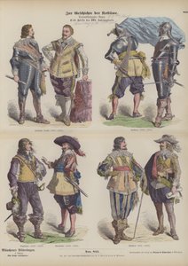 Costumes masculins de la première moitié du XVIIe siècle - German School