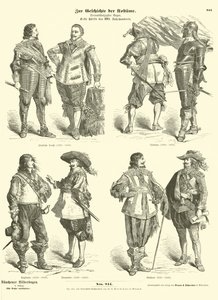 Costumes masculins de la première moitié du XVIIe siècle - German School