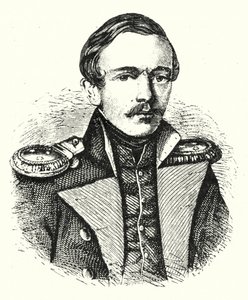 Mikhaïl Lermontov, poète, écrivain et peintre russe - German School