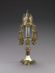Monstrance avec une relique de Saint Sébastien - German School