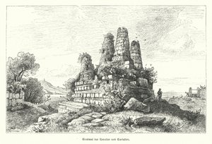 Monument aux Horaces et aux Curiaces, guerriers de la légende romaine antique