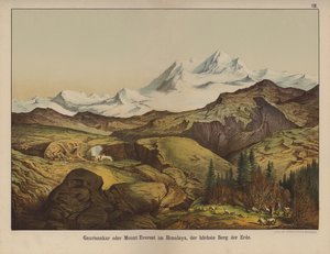 Mont Everest, la plus haute montagne de la Terre - German School