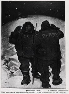 M. Cook et M. Robert Edwin Peary dans la conquête du pôle - Jugend - German School