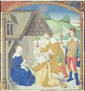 Nativité, de Vita Christi, par Ludolf de Saxe, vers 1300-7778 - German School