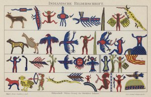 Pictogrammes amérindiens - German School