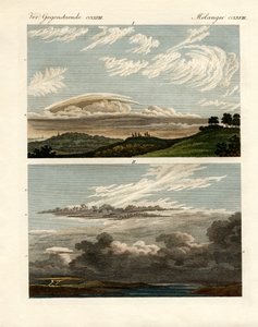 Histoire naturelle des nuages - German School