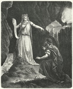 Numa Pompilius avec la nymphe Égérie - German School