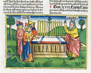 Nombres 17:1-11 Le bâton d