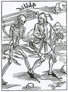 Des fous qui méprisent la mort sans en faire provision, illustration de la traduction anglaise d