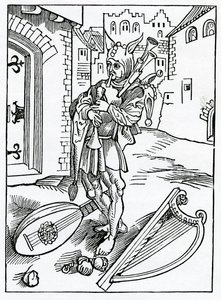 Des fous impatients qui ne veulent pas subir de correction, illustration de la traduction anglaise d